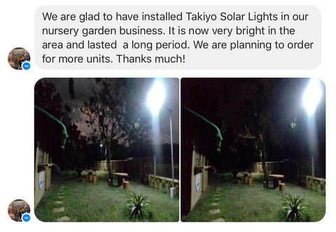 TAKIYO JAPAN™ New AKIRO 120W & 180W Monocrystalline Solar Street Lights [Bracket Not Included]