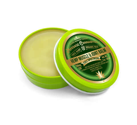 Image of Hemp Muscle & Joint Balm (Salve Gel Topical Cream Rub Ointment)