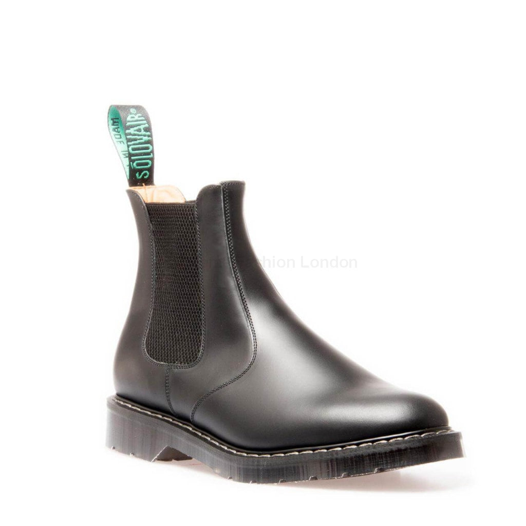 shine black boots