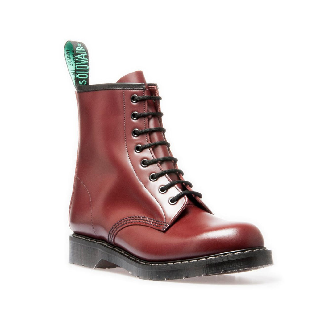 oxblood work boots