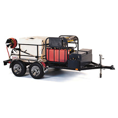 Tandem Axle Pressure Washer Trailer Rental