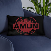 Amun City Throw Pillow