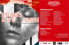 Frags & flarden exhibition poster