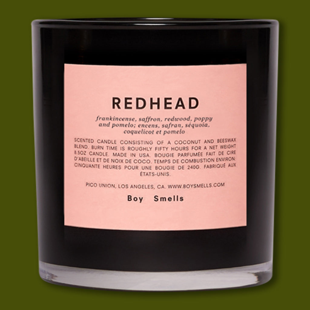 Boy Smells Candle - Redhead