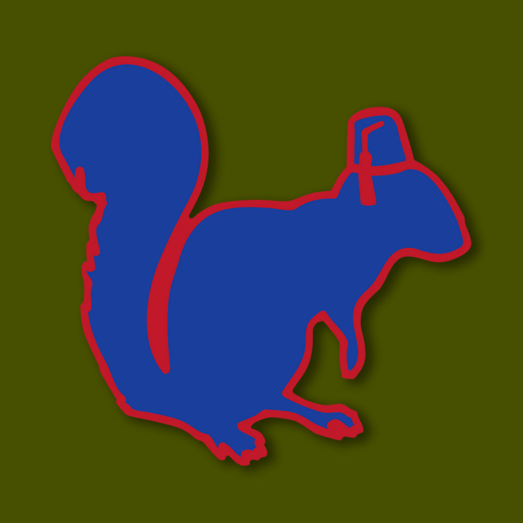 Official Mascot Squirrel Sticker