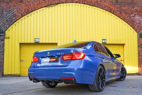 Bmw 3 Series F30 F31 Gloss Black Side Skirt Extensions Abs Modnations