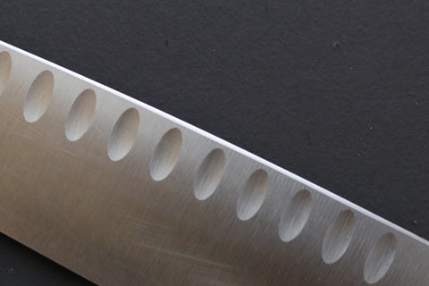 *example of a basic micro-bevel sharpened on a western chef knife