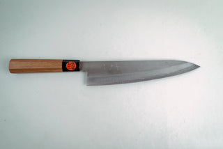 SHIGEKI TANAKA Gyuto (Chef's Knife) Powdered HSS R2 Damascus with Ir –  Honmamon-Japan
