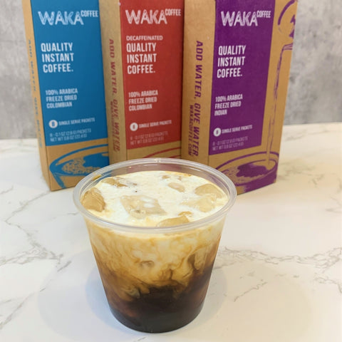 Salted Caramel Macchiato with Waka Coffee