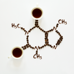 different variations of caffeine in coffee drinks