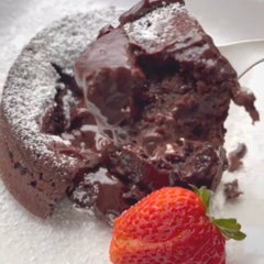 how to make instant coffee lava cake