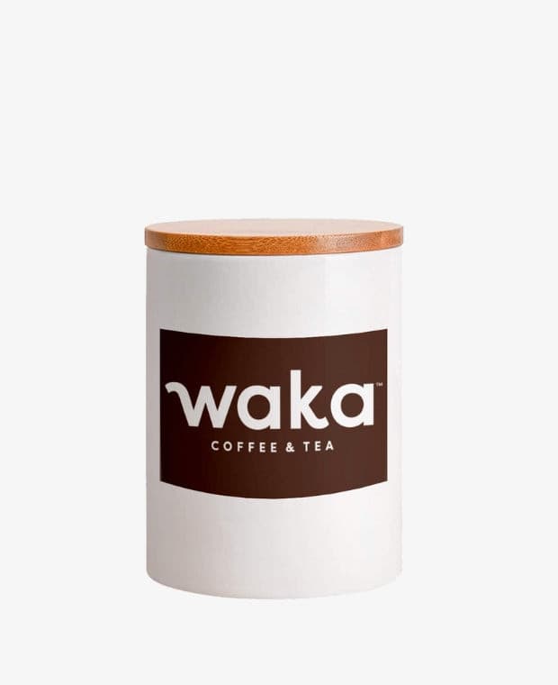 10 oz Waka Ceramic Tea or Coffee Canister