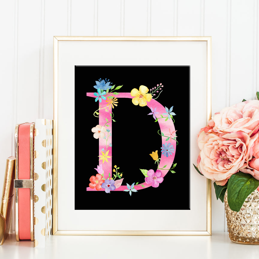 watercolor-pink-floral-letter-d-alphabet-d-initial-d-art-print-digi