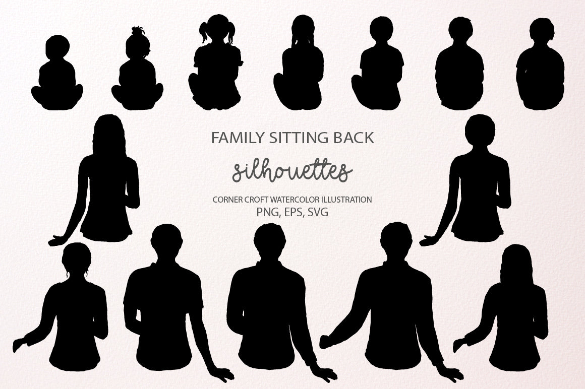 Free Free 96 Family Silhouette Svg SVG PNG EPS DXF File
