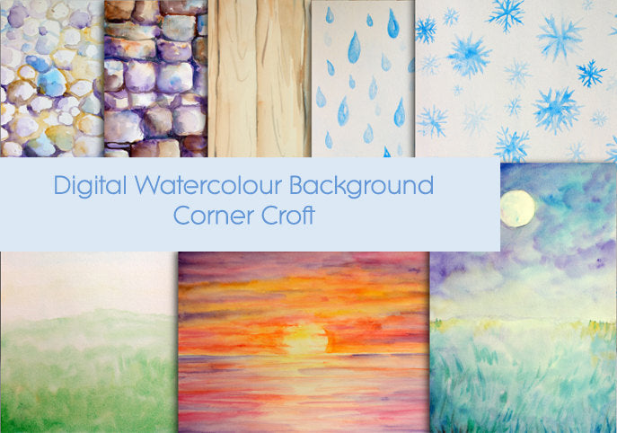 Soft Watercolor Background with Tombow Markers – K Werner Design Blog