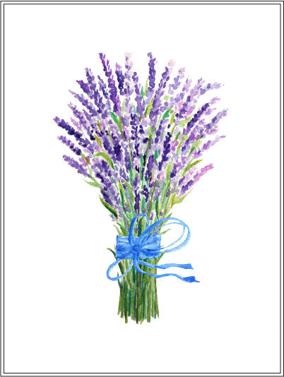 Lavender Clip Art, blue lavender, purple lavender, herb collection