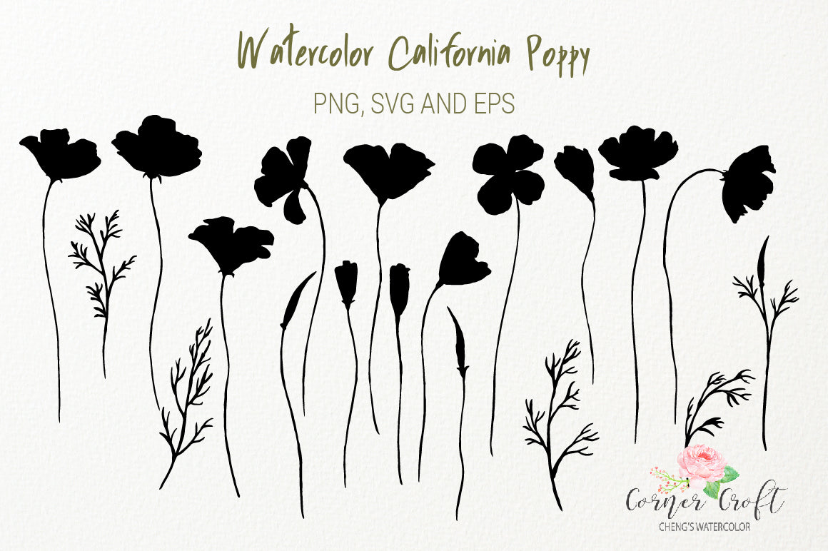 Free Poppy Flower Svg Free