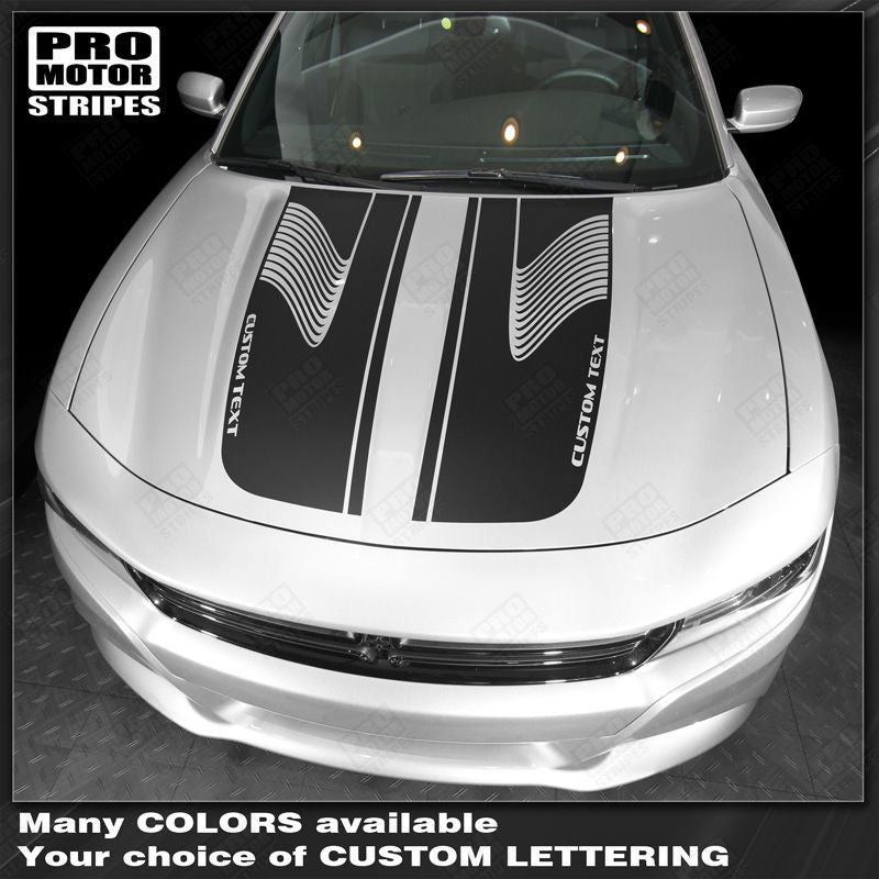 Dodge Charger 2015-2021 Hood Accent Decals Stripes 132341903120 | Pro ...