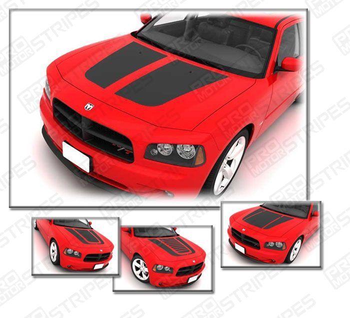 Dodge Charger 2006-2010 Hood Graphic Accent Stripes 152628831679 | Pro  Motor Stripes