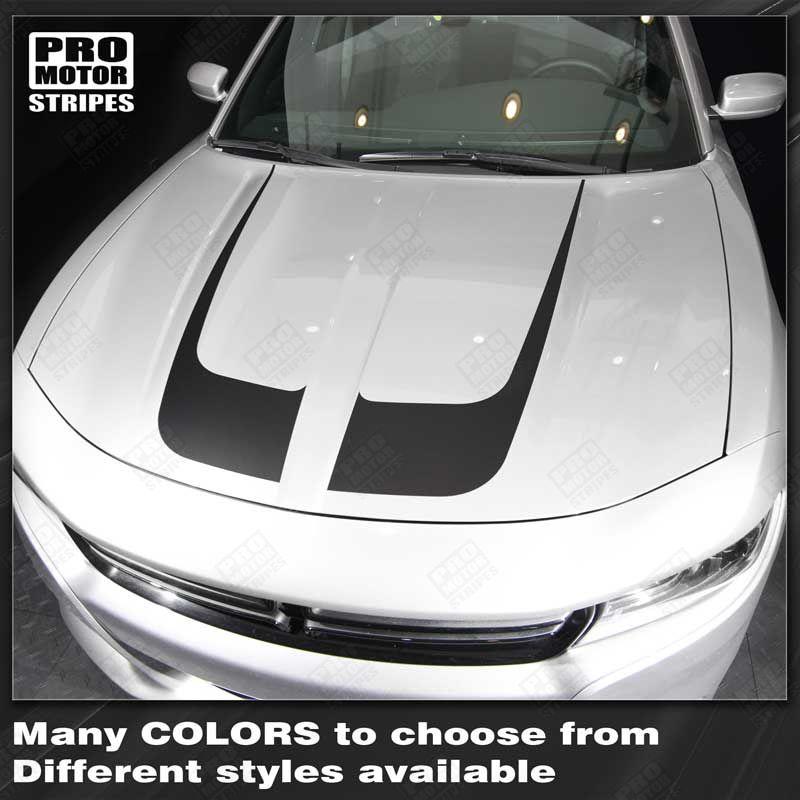 Dodge Charger 2015-2023 Hood Accent Decals Stripes 132342928347 | Pro Motor  Stripes