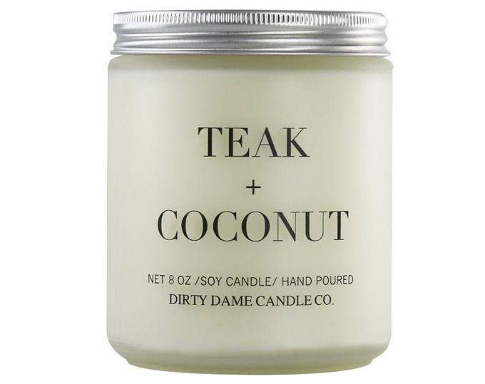 TEAK AND COCONUT CANDLE