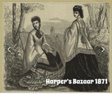 Victorian women in a cape