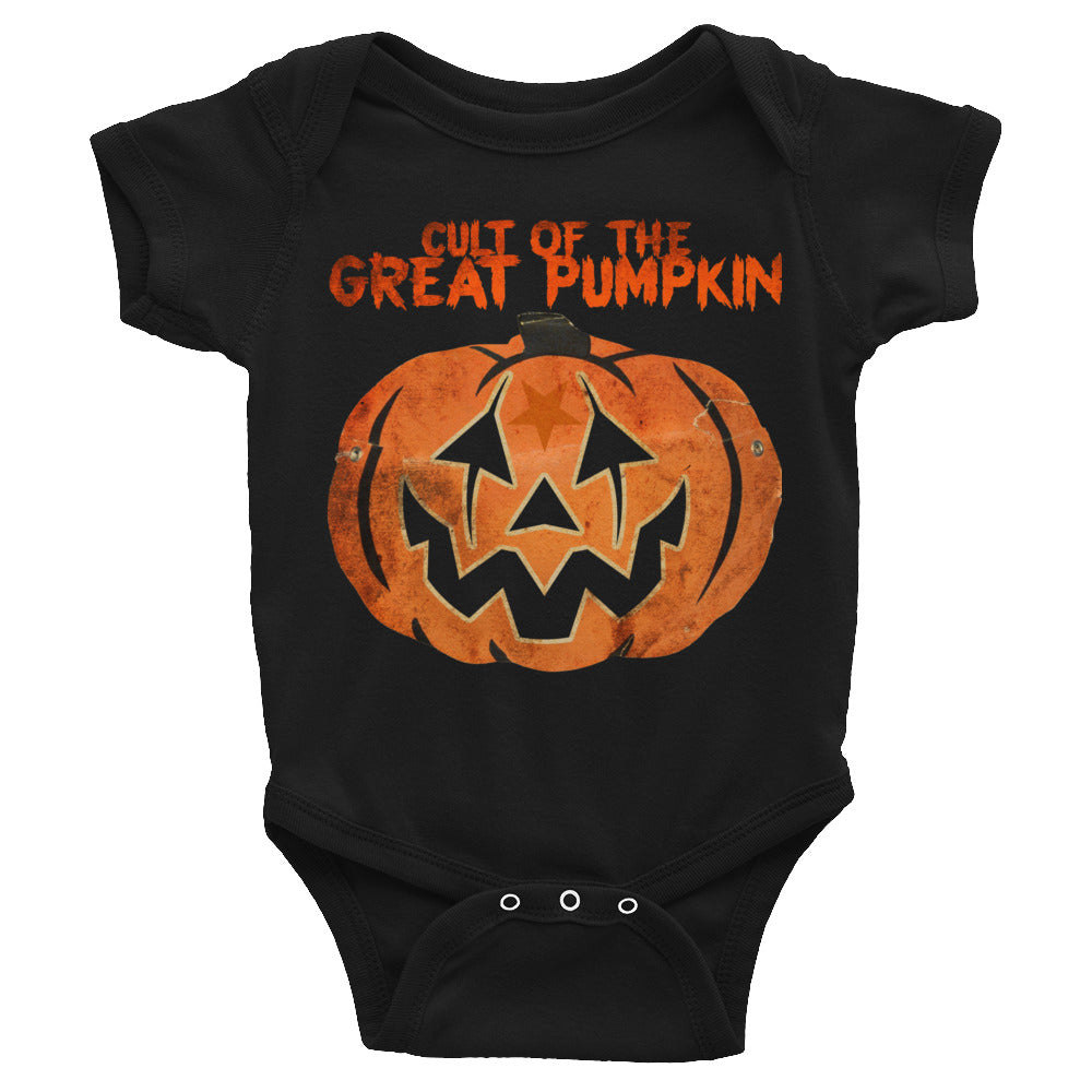 Cult of the Great Pumpkin - Mask Infant Bodysuit – Shop Sinister: Dark ...