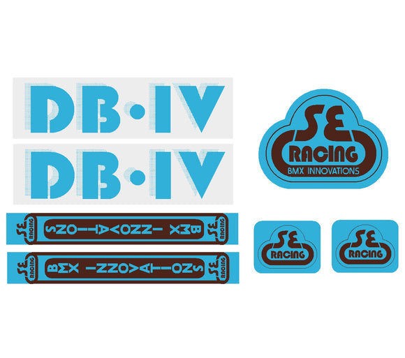 DB-IV decal set - BLUE/BROWN