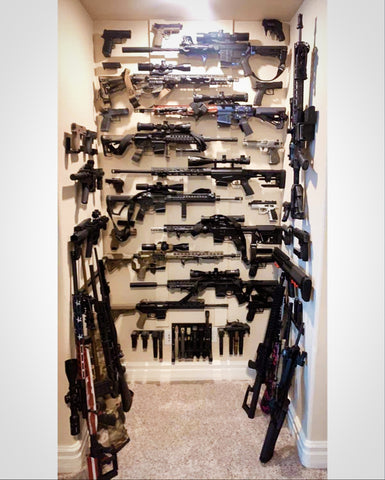 Closet Gun Wall