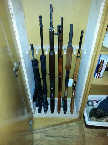 Vertical Gun Storage Rack