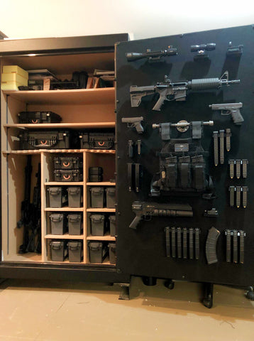 Gun Rack Storage Safe