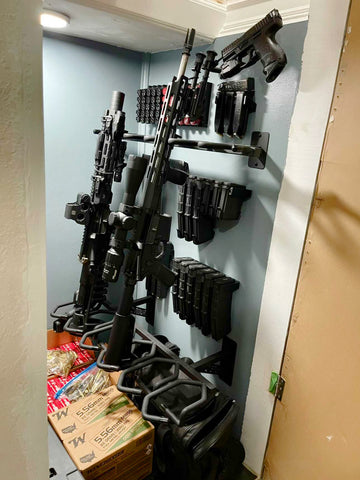 Rifle Closet Gun Rack