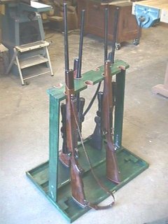 Folding Rifle Rack
