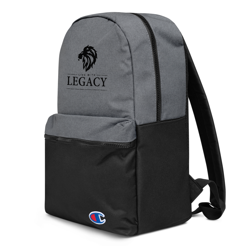 champion legacy logo backpack