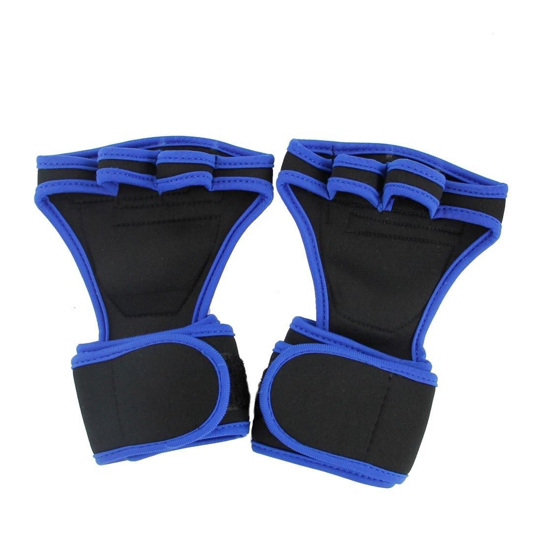 Weight Lifting Grip Pad Straps Fitness Workout Gloves Wrist Wrap ...