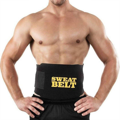 Men s Sweat Belt Stomach Trimming Waist Trainer StabilityPro