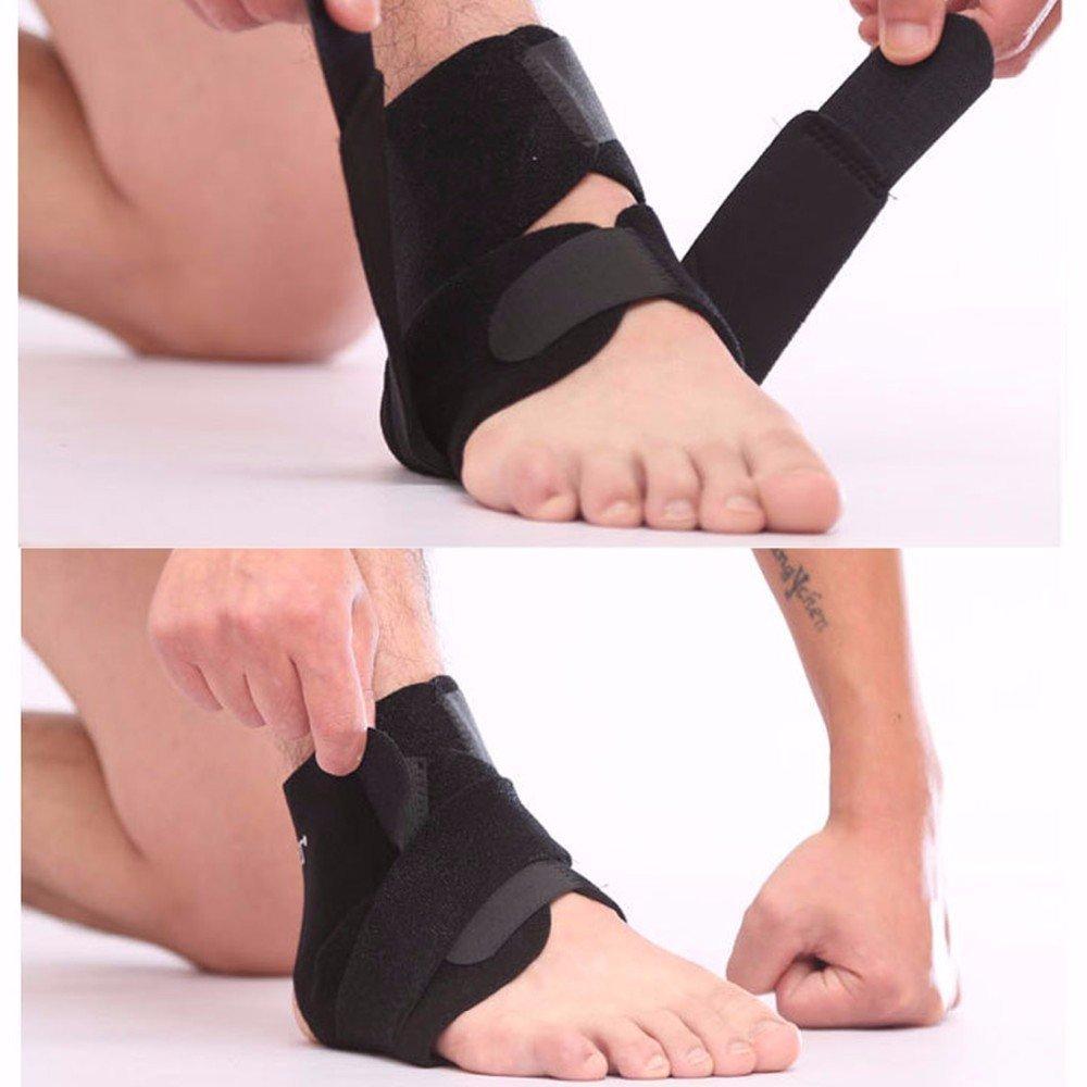 Ankle Brace Support with Adjustable Stabilizer Straps – StabilityPro™