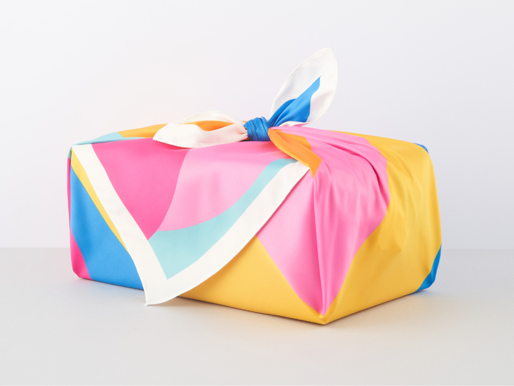 Pardee custom furoshiki wrap by Wrappr