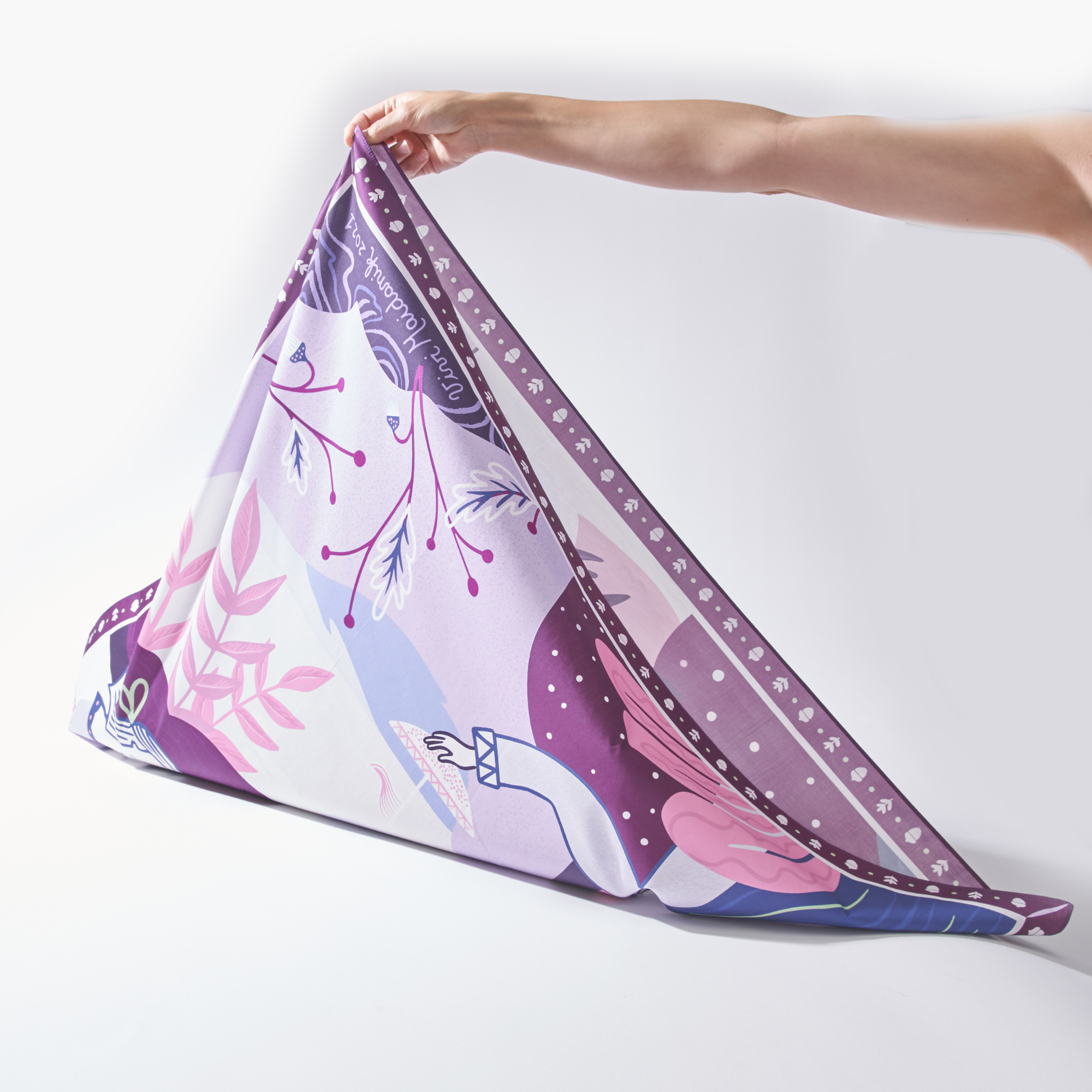 Wrappr como hacer un porta esterilla de yoga con furoshiki