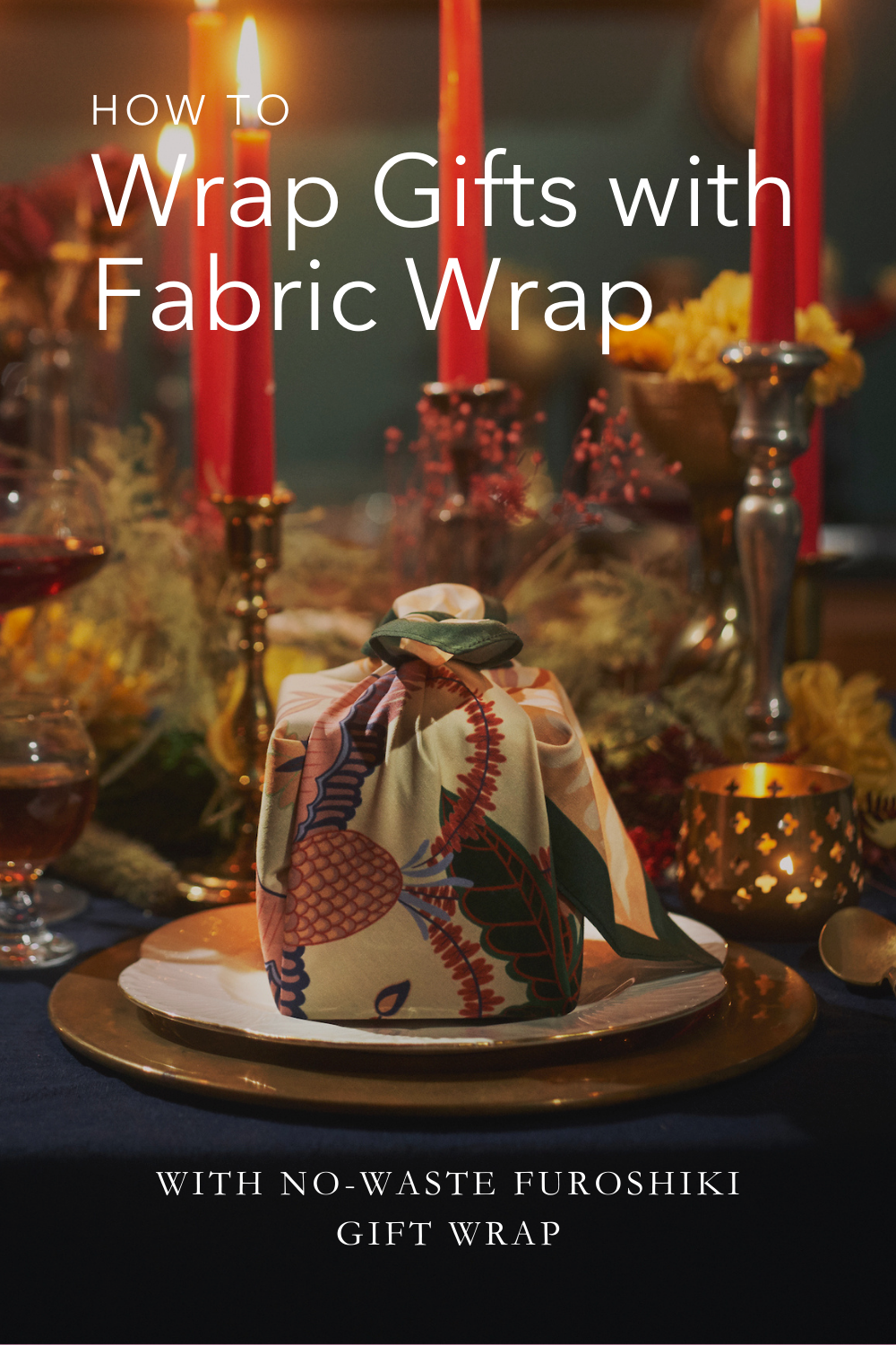 Wrappr How to Wrap Event Favours with Furoshiki Pin