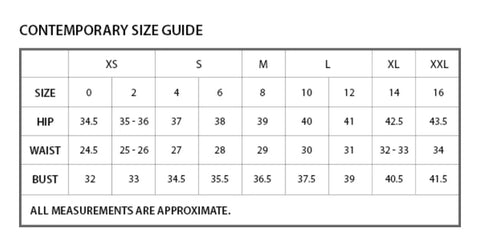 Size Chart US