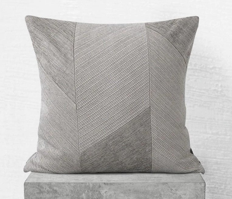 Light Gray Decorative Pillows, Modern Throw Pillow, Modern Sofa Pillows, Decorative Pillows for Couch