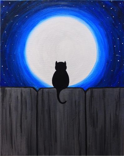 Easy acrylic painting ideas, easy canvas painting ideas for beginners, simple abstract painting ideas, cute cat painting ideas