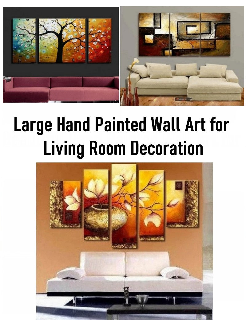 Living Room Paintings, Large Paintings for Living Room, Living Room Wall Art Ideas, Buy Art Online, Hand Painted Canvas Art