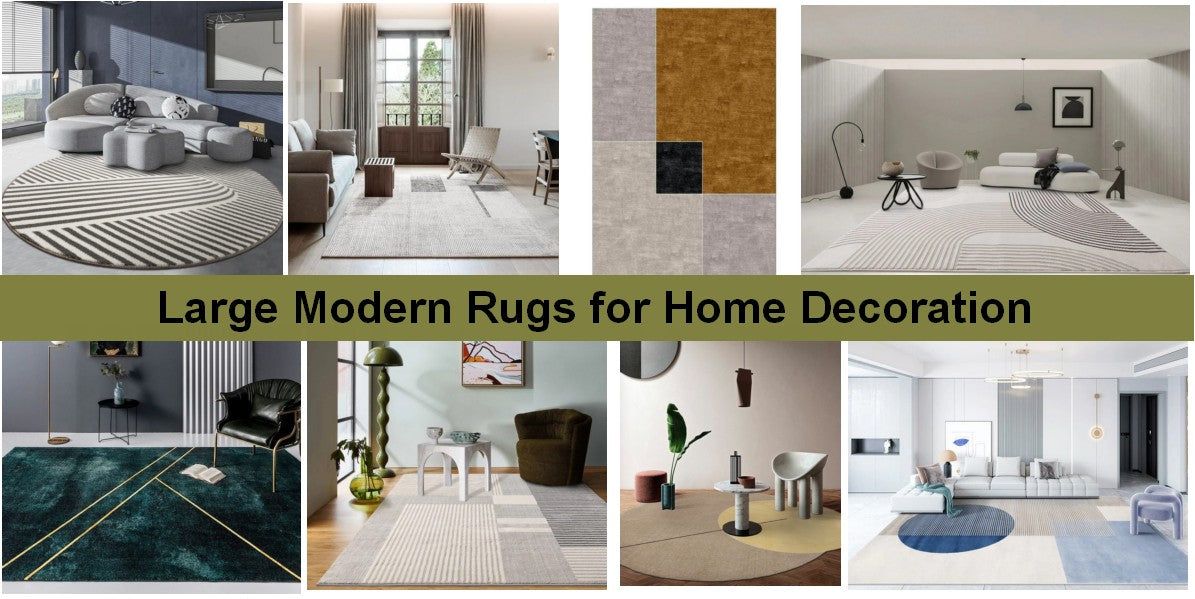 Geometric Modern Rugs, Modern Rugs for Living Room, Modern Rugs, Modern Rugs for Bedroom, Large Modern Rugs for Office, Contemporary Abstract Rugs, Dining Room Modern Area Rugs, Grey Modern Rugs