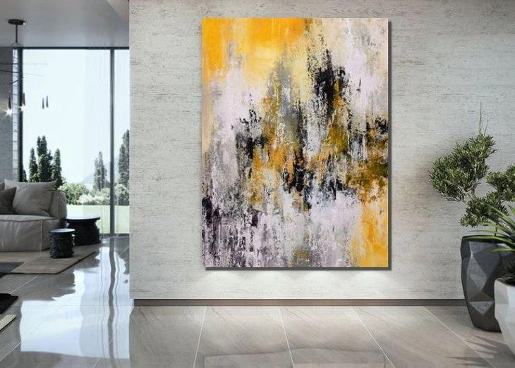 Extra Large Wall Art Painting, Acrylic Painting for Dining Room, Modern Contemporary Abstract Artwork