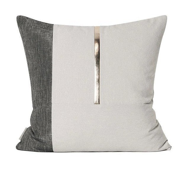 Decorative Modern Throw Pillows, Modern Sofa Pillows for Dining Room, Modern Simple Gray Throw Pillows for Couch