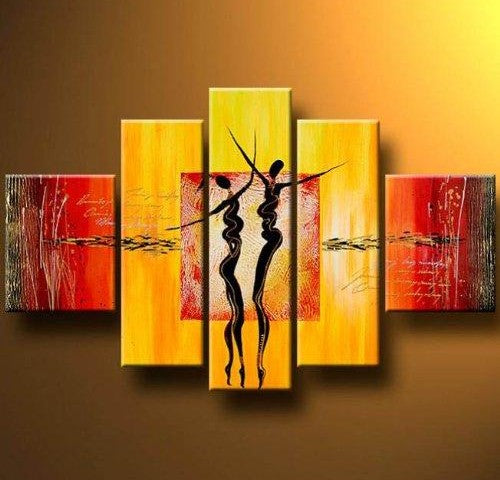 Abstract Art of Love, Simple Modern Art, Acrylic Canvas Painting, Modern Acrylic Paintings, Abstract Painting for Bedroom