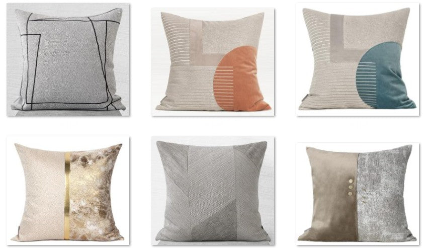 Modern sofa pillows, modern couch pillows, fancy modern sofa pillows, modern throw pillows for living room, decorative modern throw pillows, modern throw pillows, geometric modern throw pillows