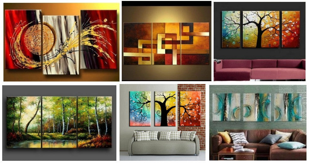 3 Piece Canvas Art For Living Room